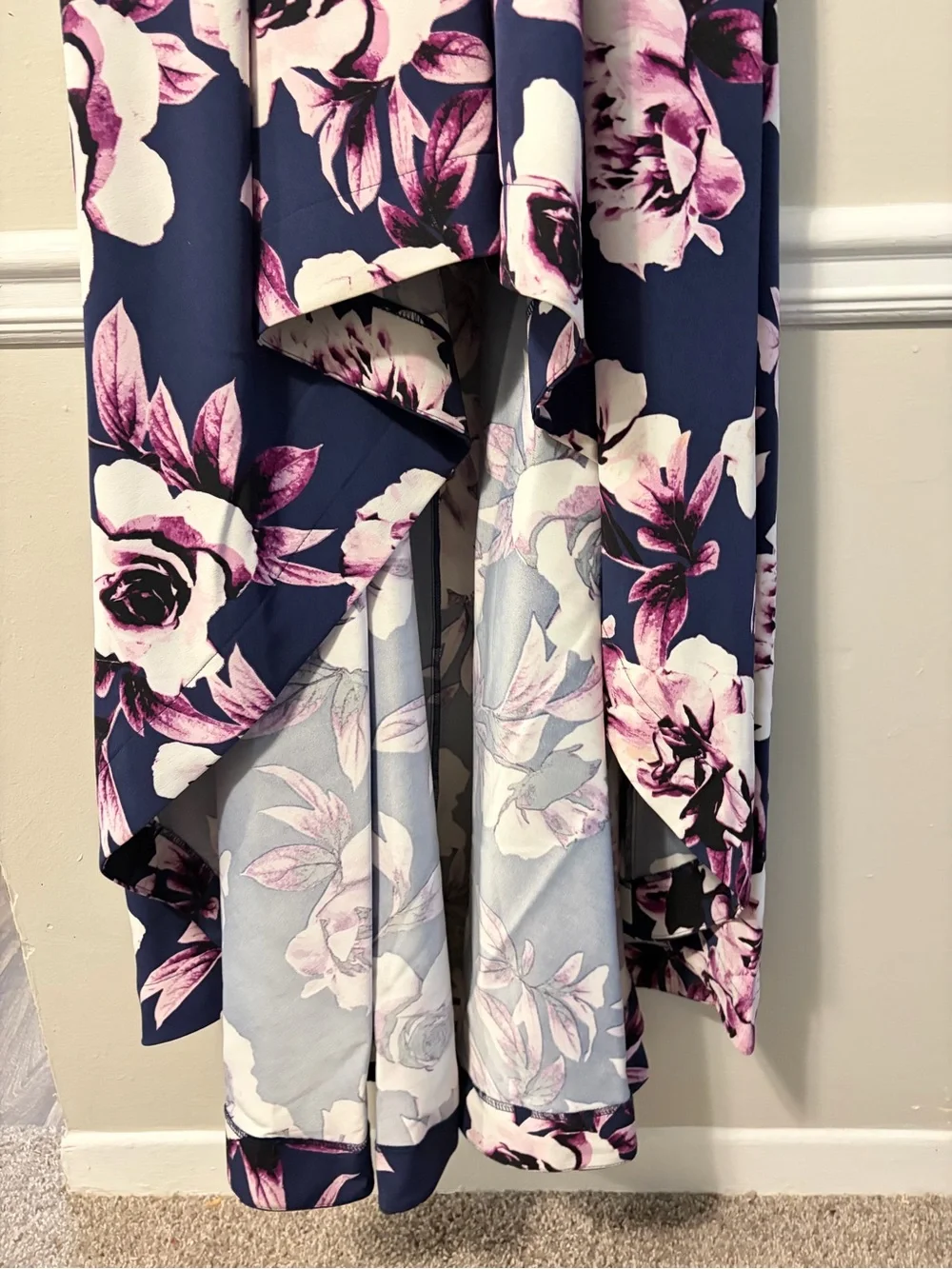 Speechless Floral High-Low Dress